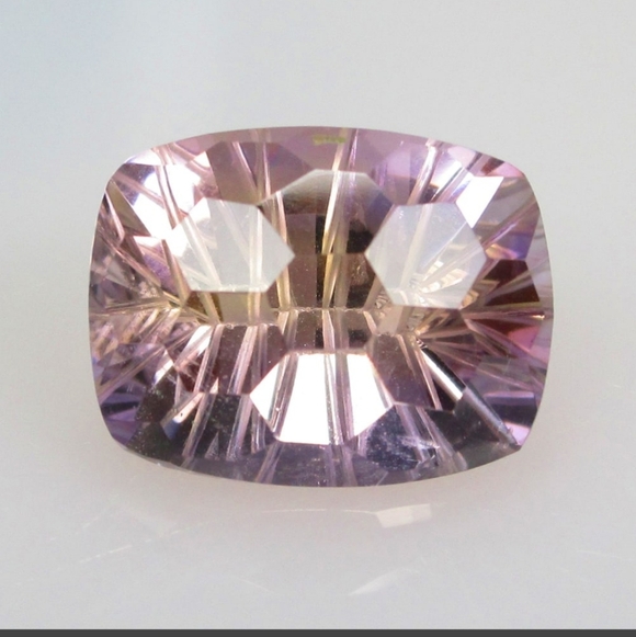 Jewelry - 6.82 Ct Natural Bicolor Ametrine Cushion Football Cut